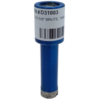 BRUTE S-23 Thin Wall Core Bits, Wet Only