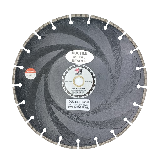 12" Ductile, Metal, Rescue Diamond Blade