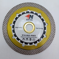 4.5" x .048" x 7/8"-5/8" Thin Turbo Mesh Blade