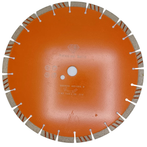 14" Concrete Blade, Orange